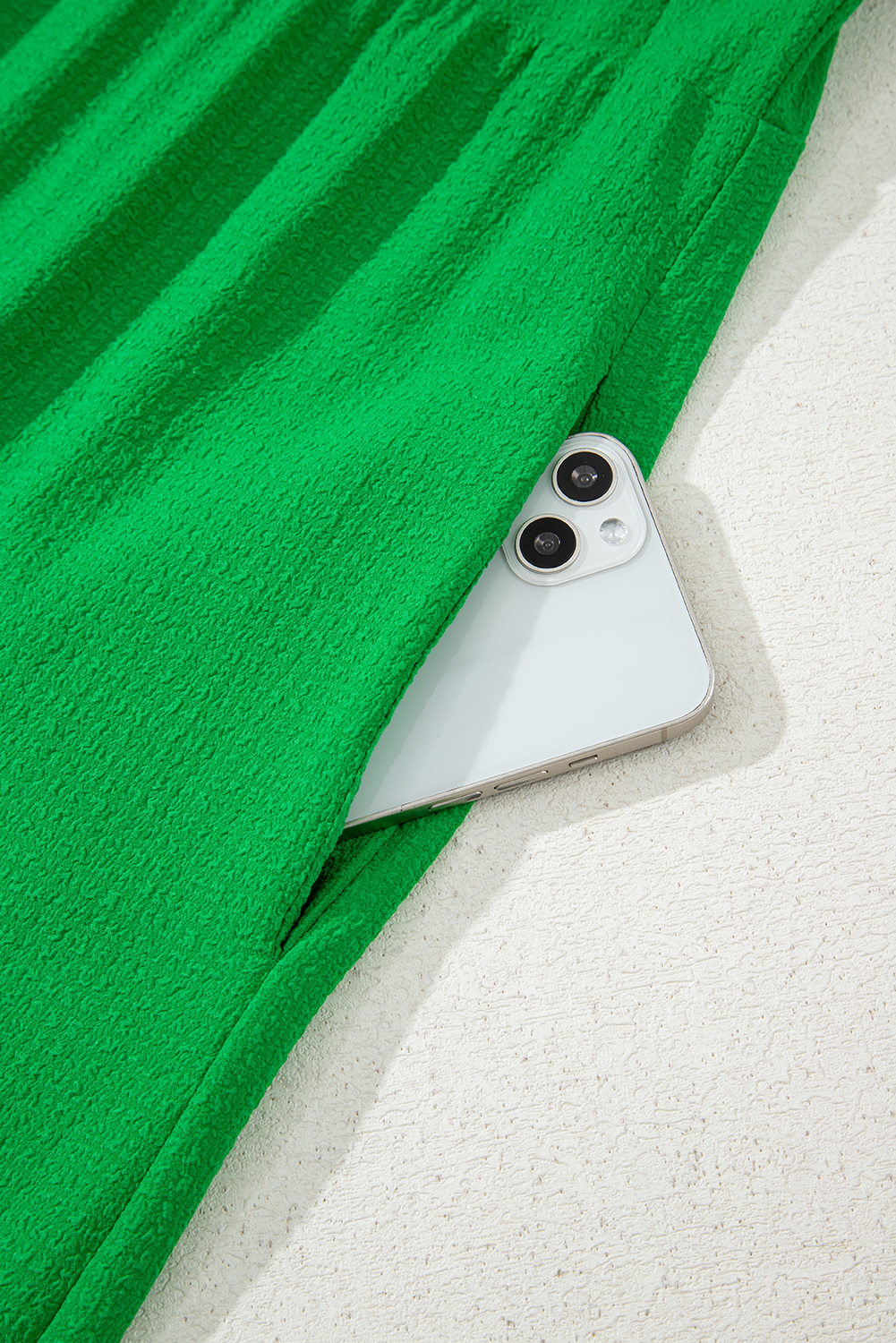 Sky Blue Ruffled Flutter Sleeve Square Neck Textured Tiered Maxi Dress