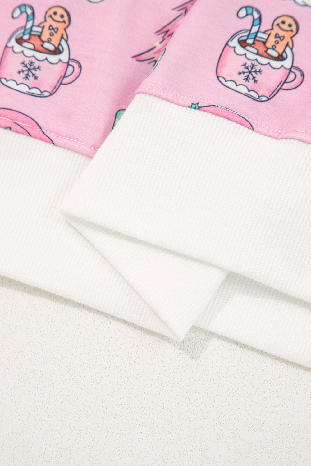 Fiery Red Christmas Theme Double Zip PU Leather Crossbody Bag