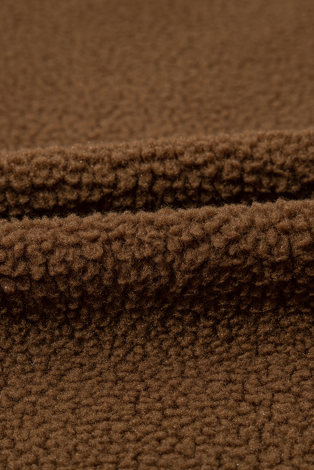 Apricot Toggle Button Teddy Coat