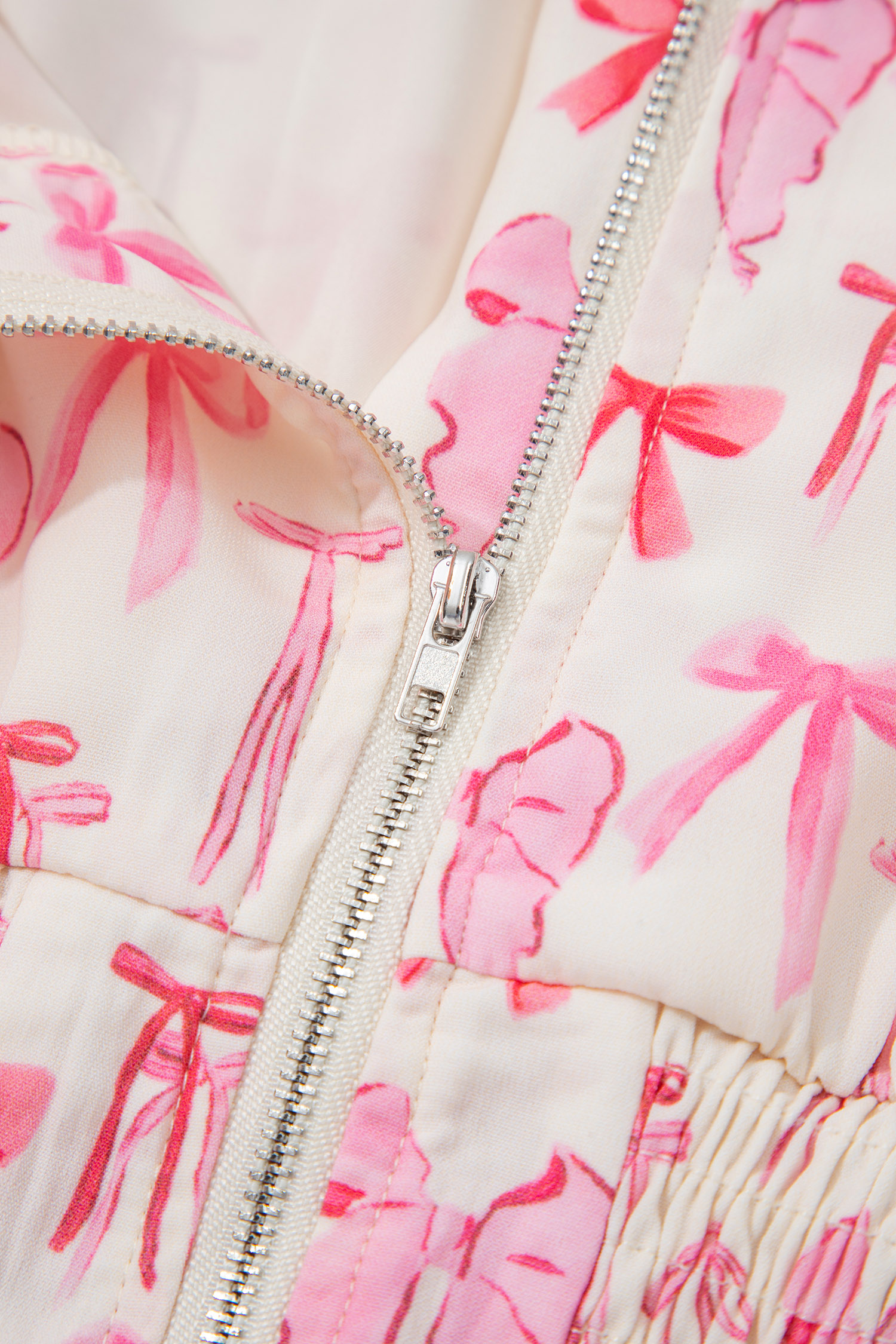 Coffee Plaid Print Full Zipper Cinched Waist Fit Flare Sleeveless Maxi Dress