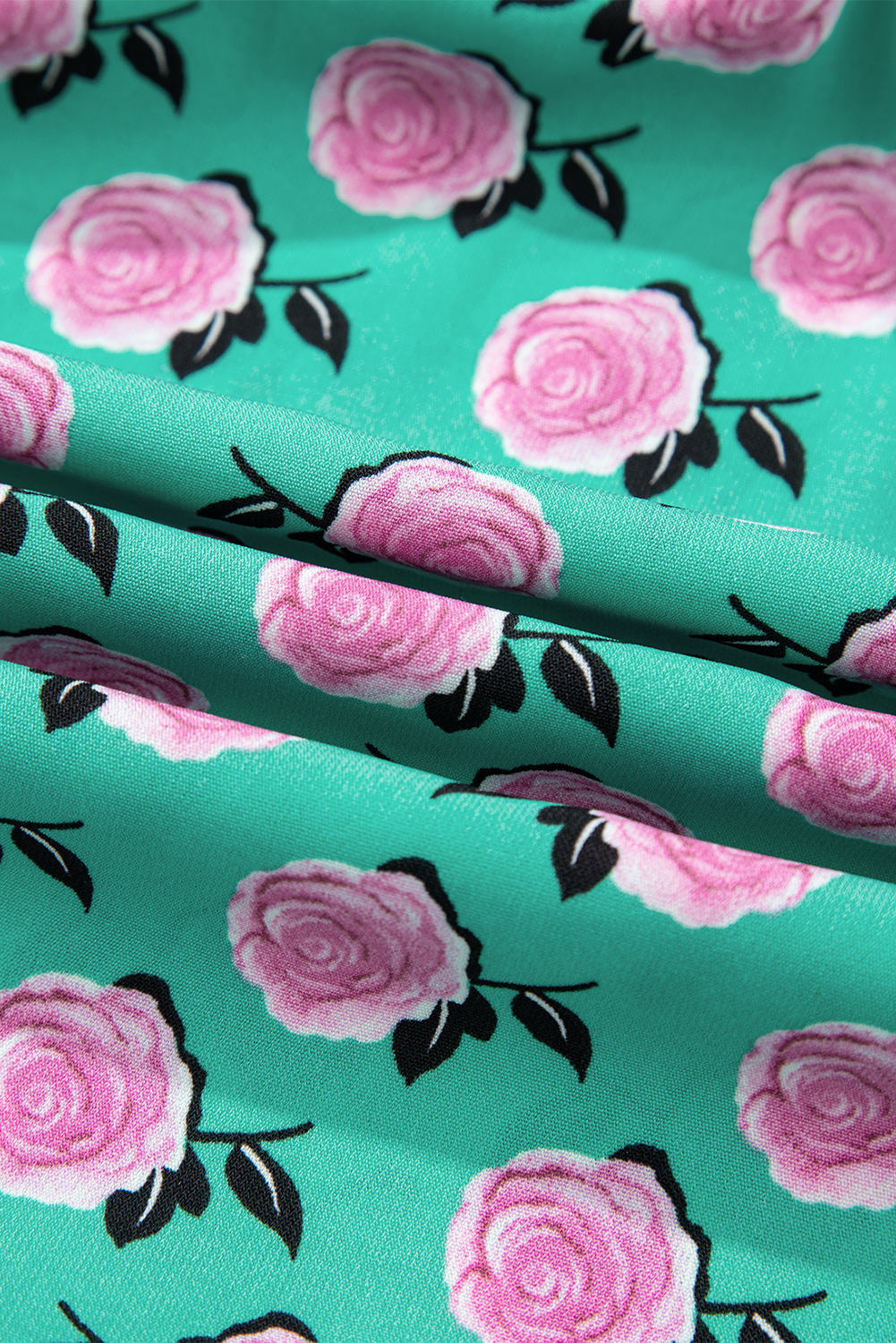 Sky Blue Boho Printed Half Sleeve Maxi Dress