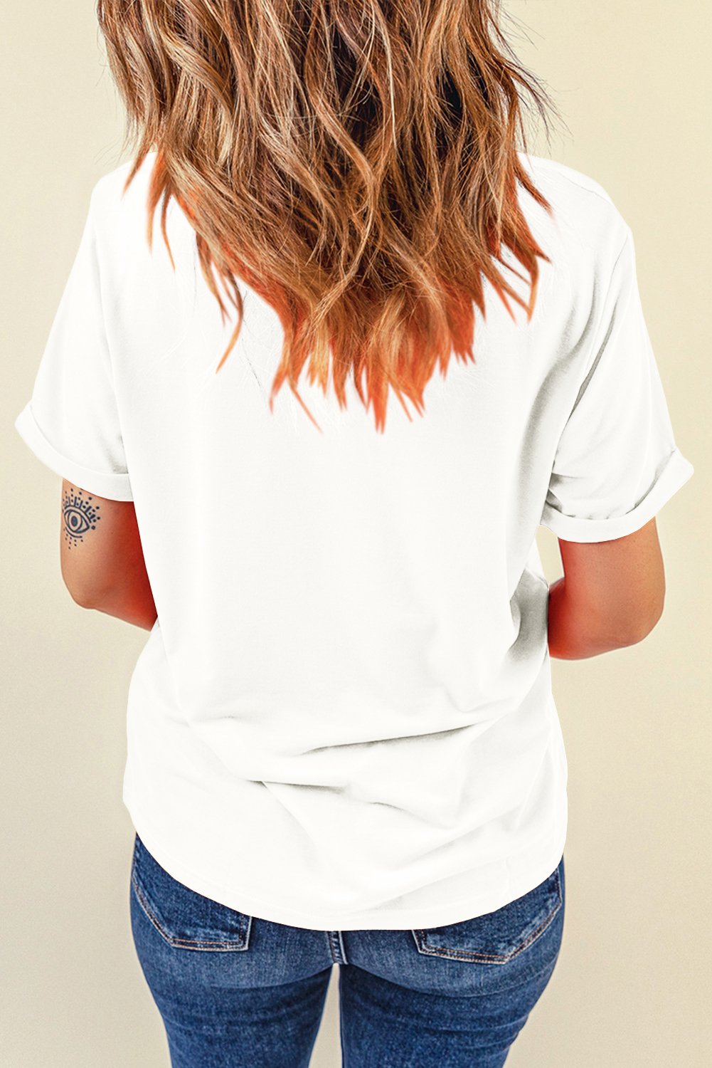 White ITS RODEO TIME YALL Western Graphic T Shirt