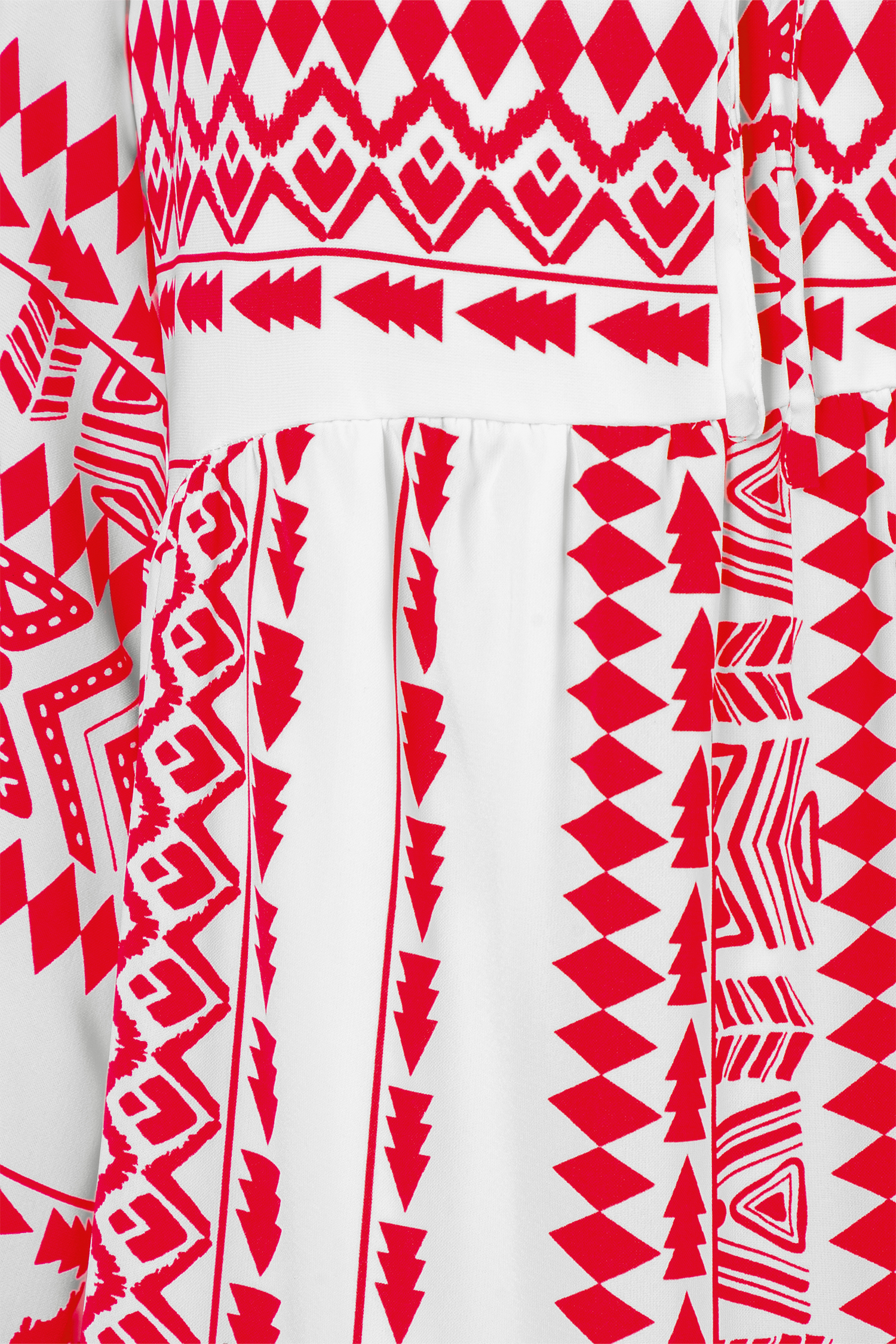 Sky Blue Boho Printed Half Sleeve Maxi Dress