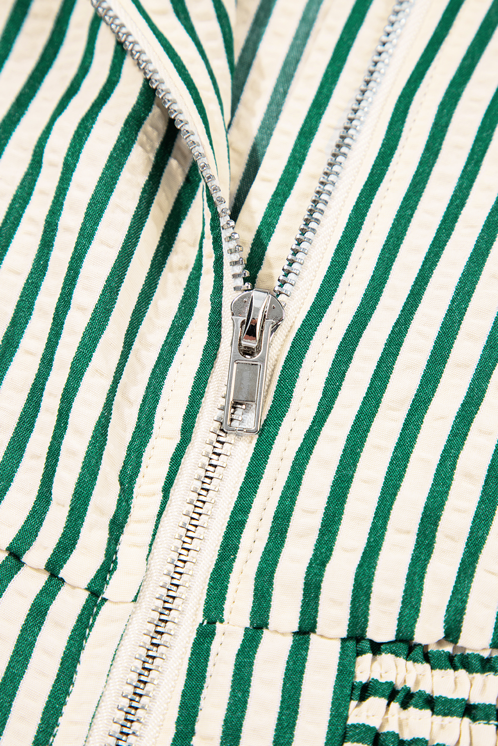 Coffee Plaid Print Full Zipper Cinched Waist Fit Flare Sleeveless Maxi Dress