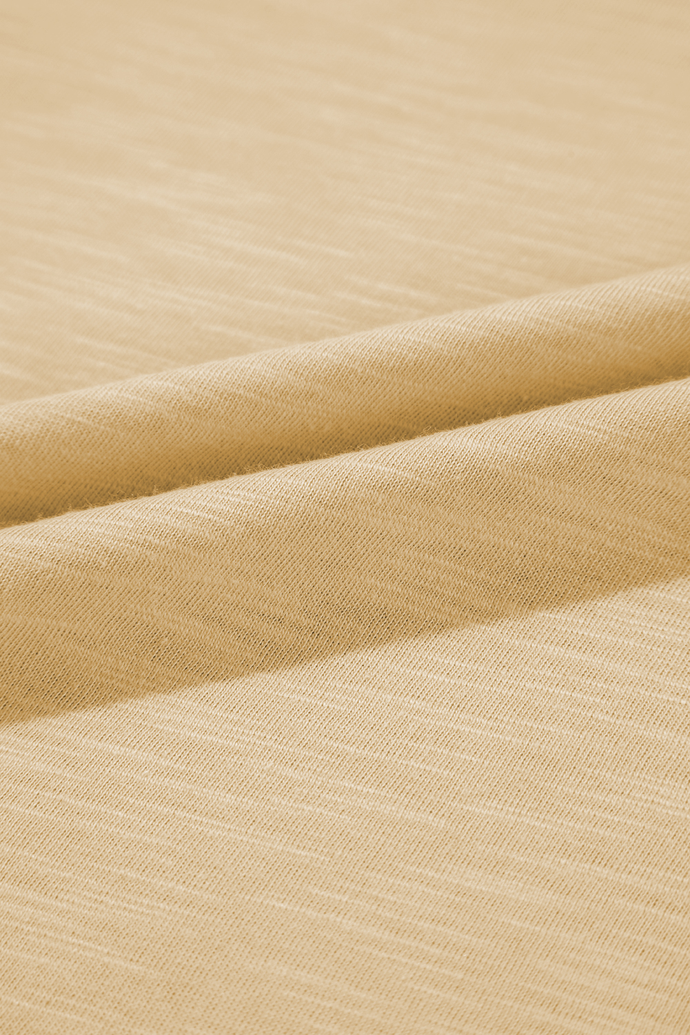 Tan Metallic Sheen Edge Scoop Neck Tank Top