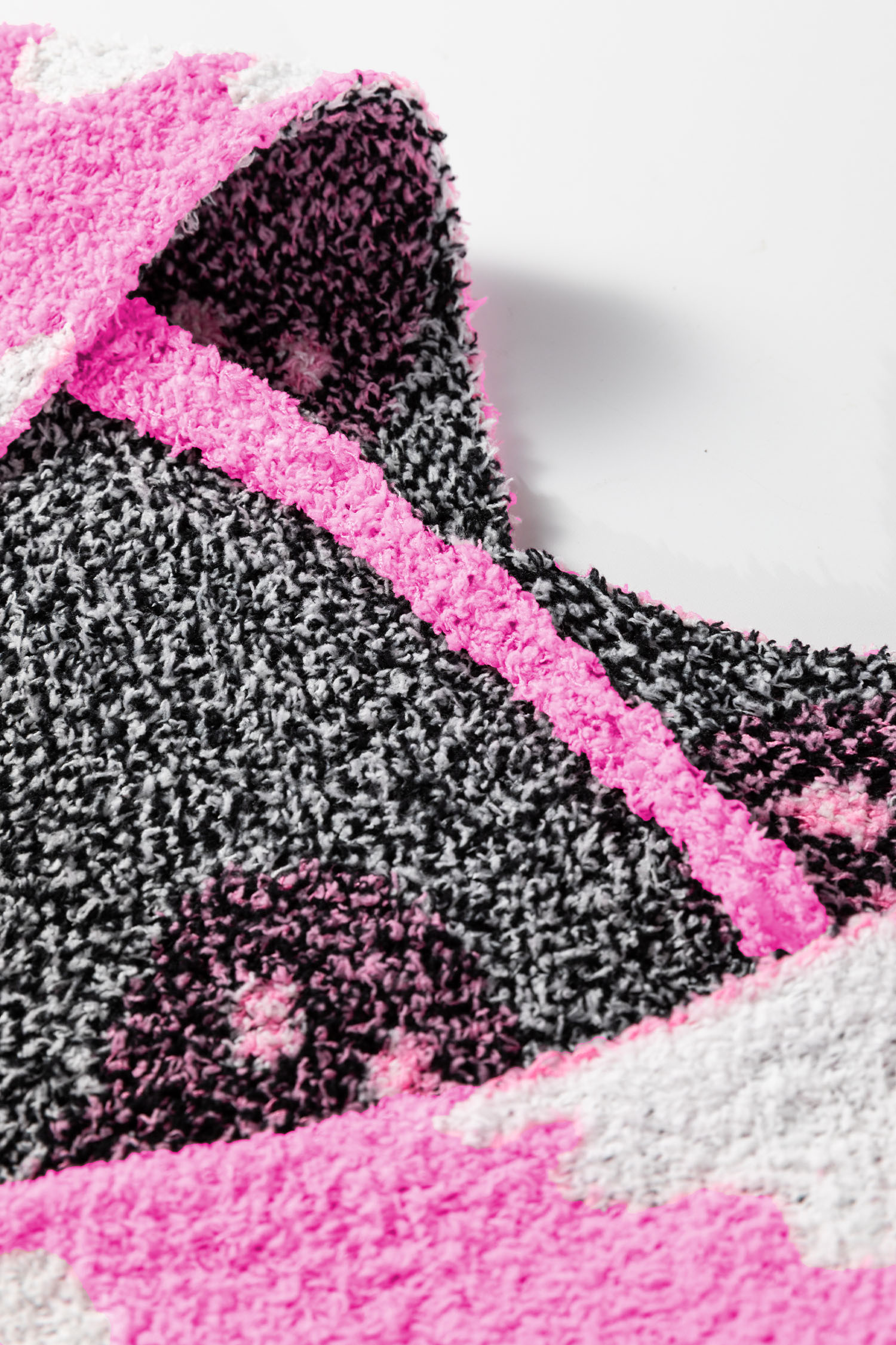 Bonbon Halloween Ghost Pattern Mid-length Knitted Cardigan