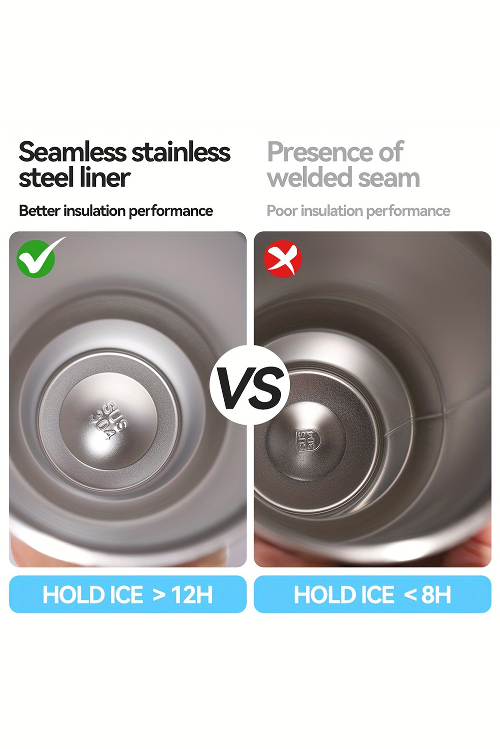 White 1200ml Halloween Dancing Skeleton Pumpkin Face Printed Thermos Cup