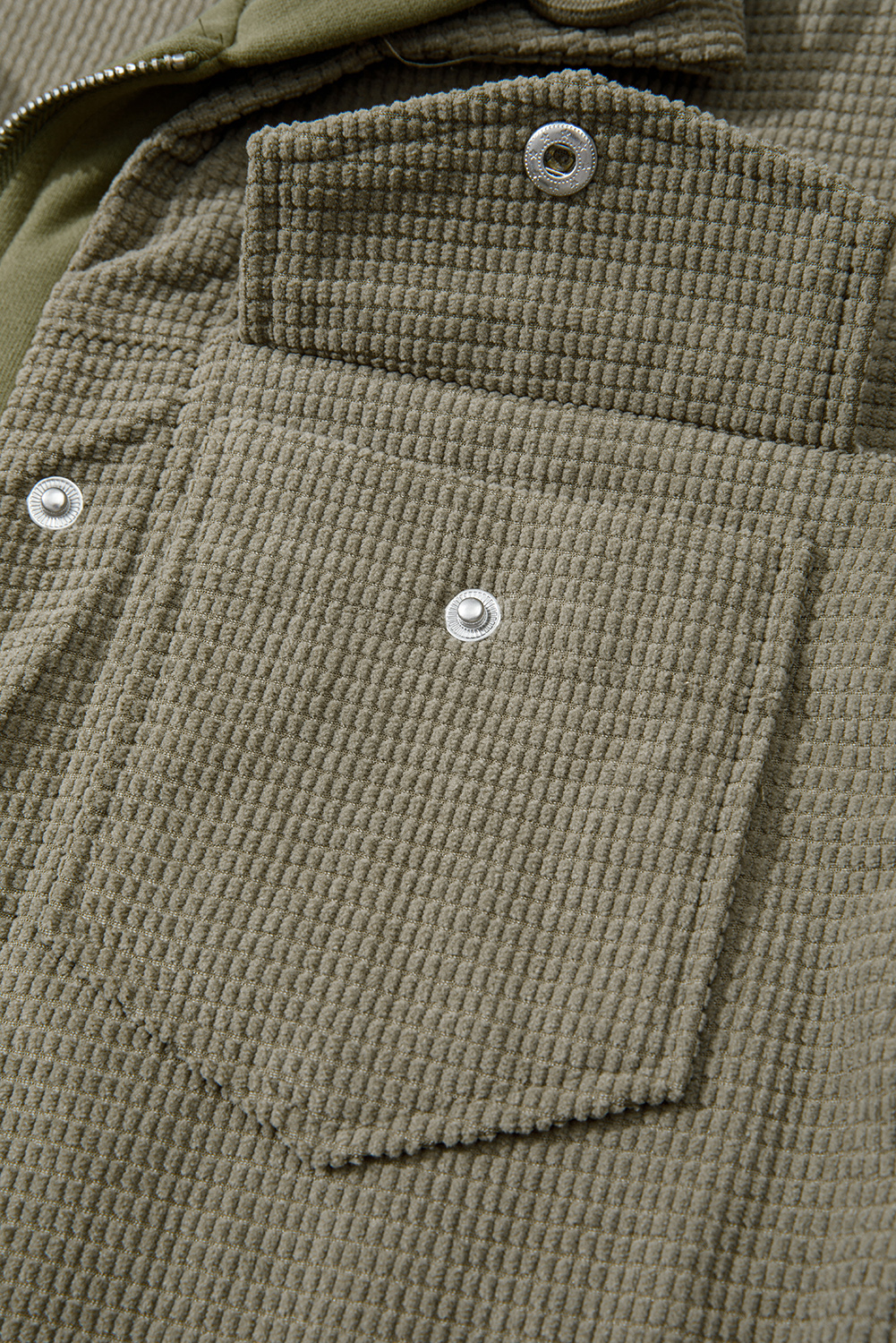 Sail Blue 2 in 1 Thermal Knit Textured Hooded Jacket