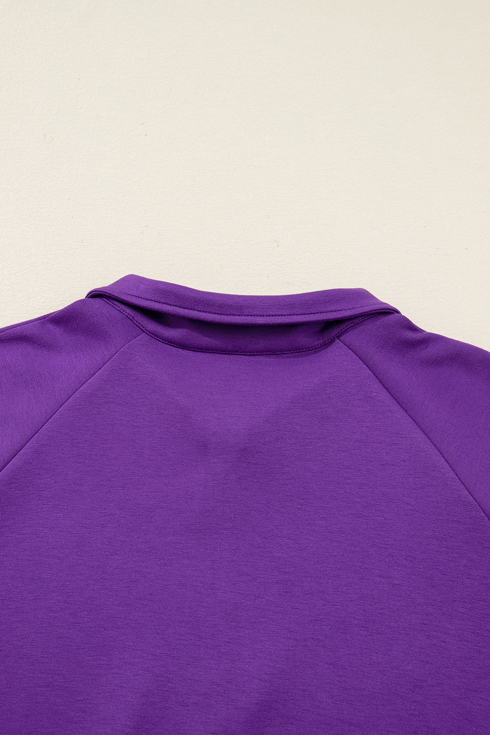 Dark Blue Half Zip Sporty Pullover Mini Skort 2pcs Outfit