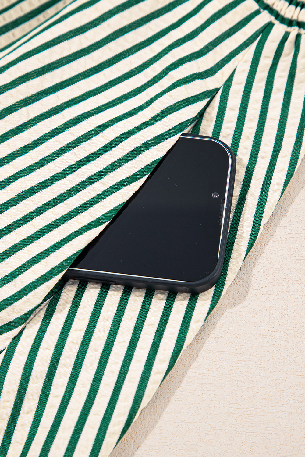 Coffee Plaid Print Full Zipper Cinched Waist Fit Flare Sleeveless Maxi Dress