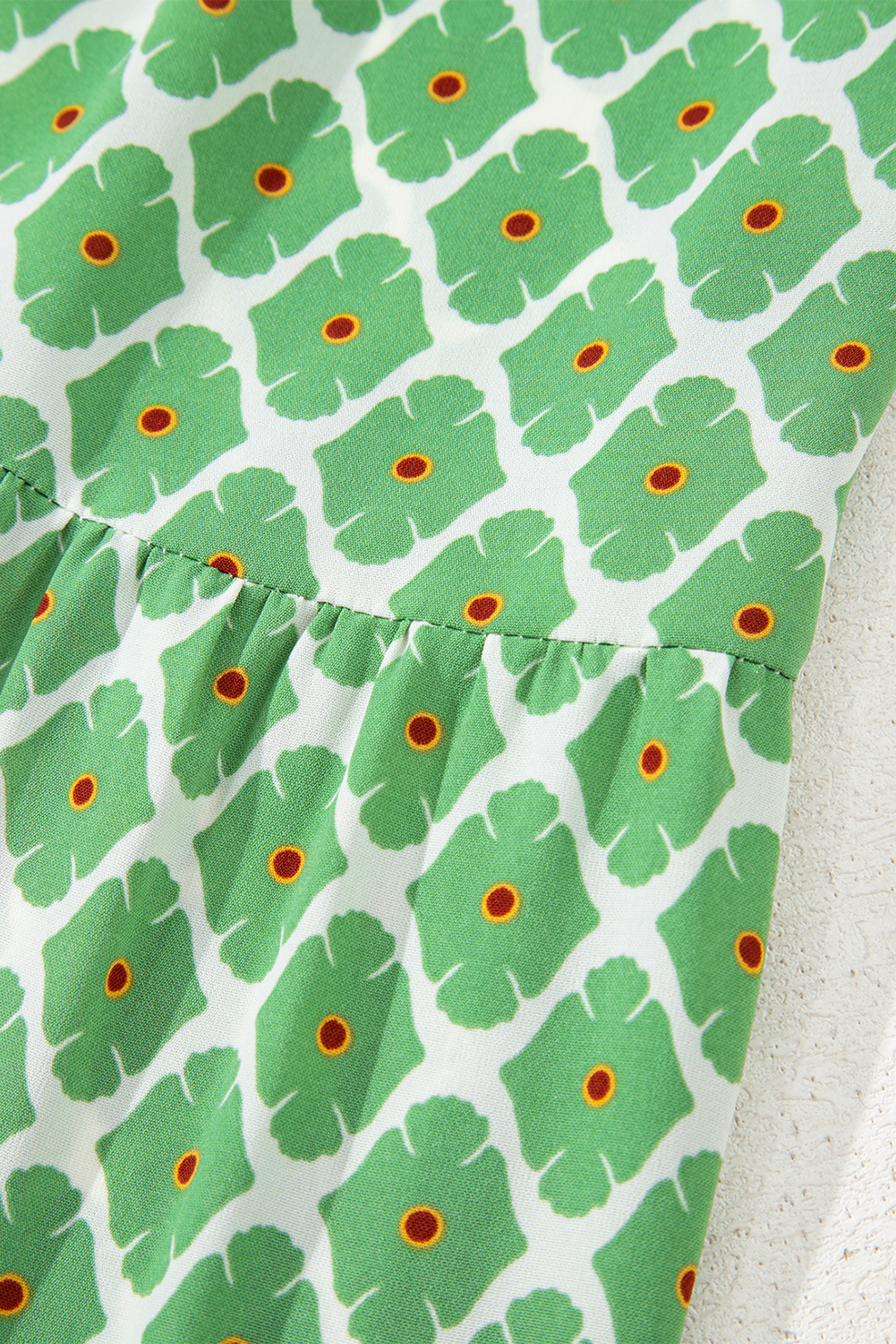 Sky Blue Boho Printed Half Sleeve Maxi Dress