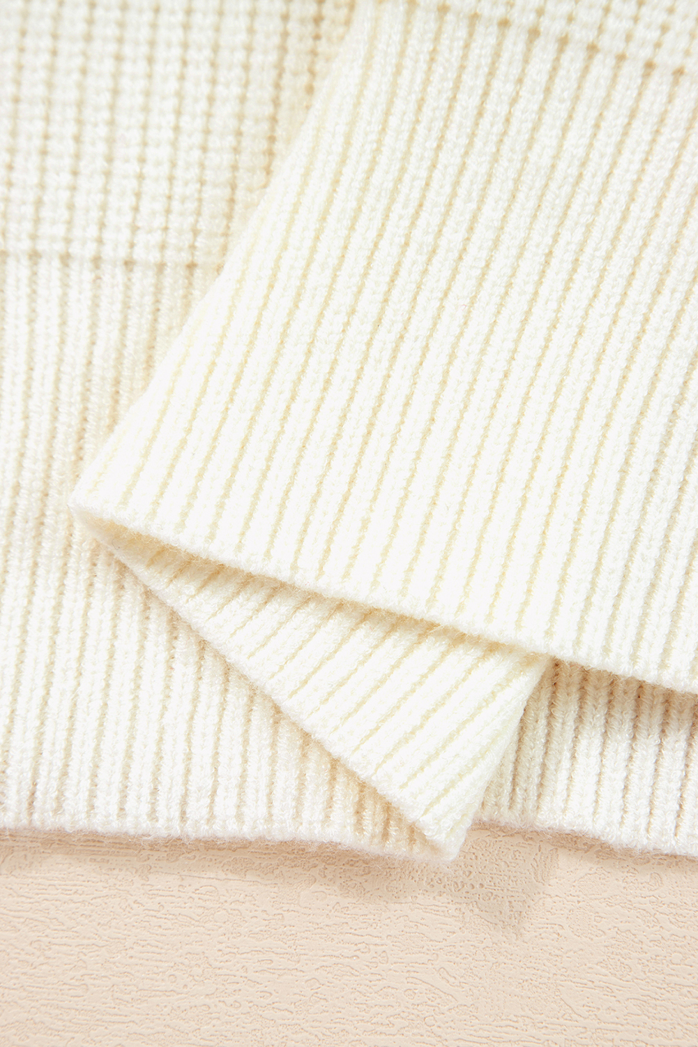 Light Pink Christmas Tree Print Open Front Drop Shoulder Midi Cardigan