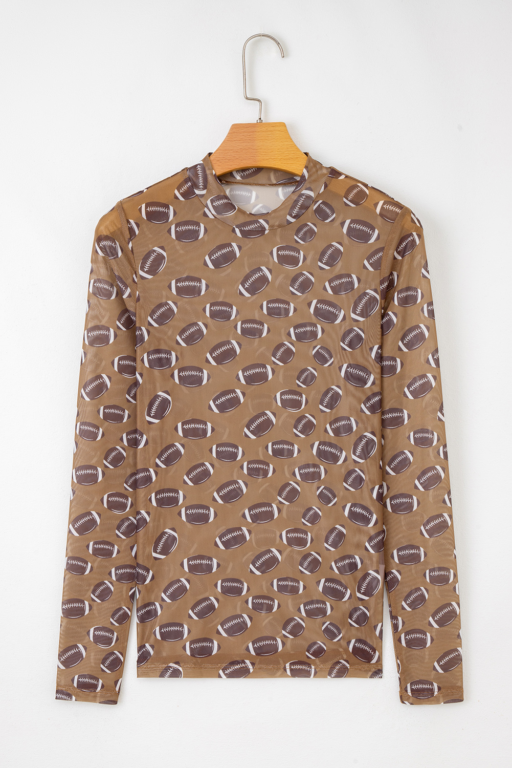 Black Christmas Fashion Print Slim Fit Long Sleeve Top