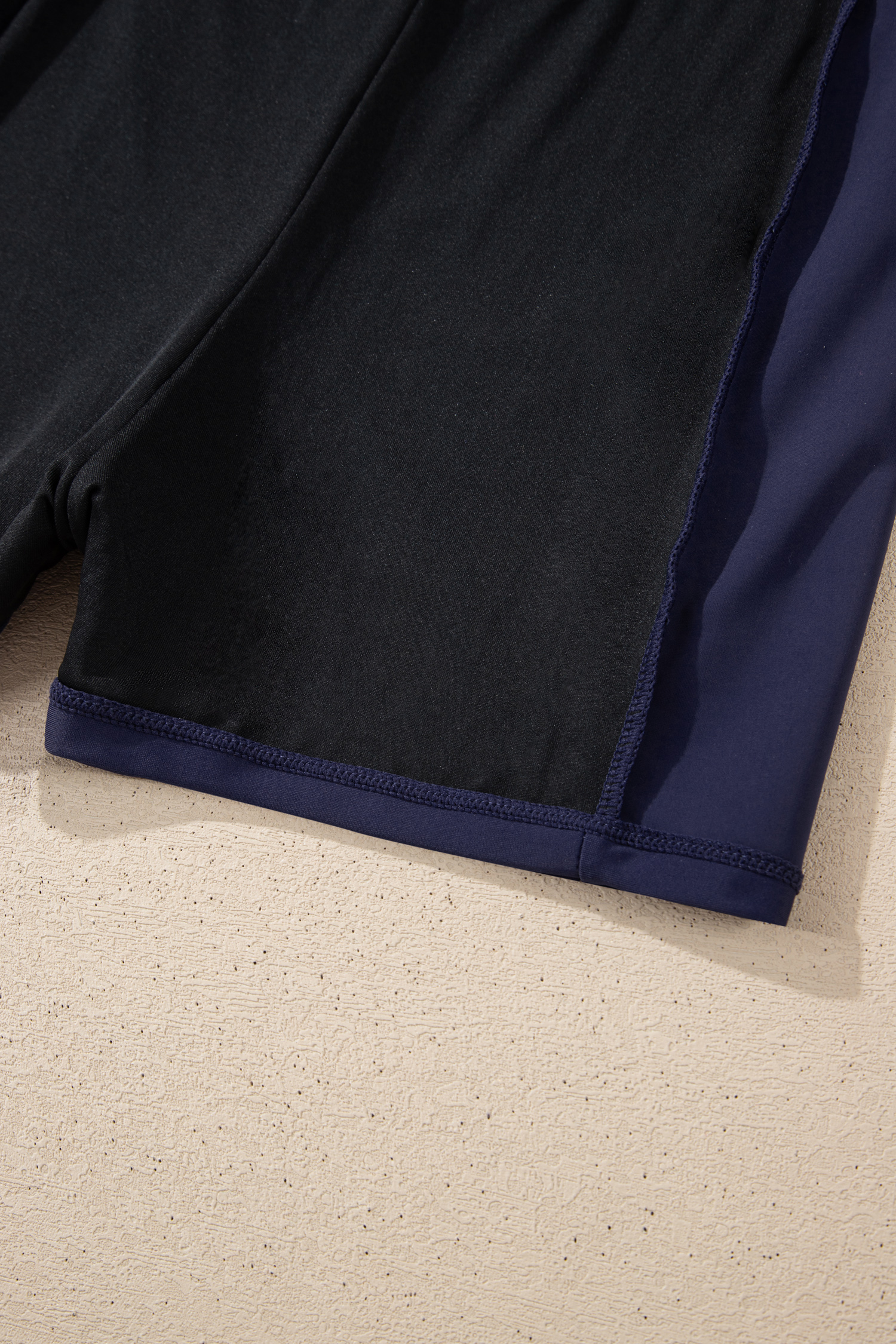 Bright Pink Contrast Edge Ruffled High Waist One Piece Swim Dress