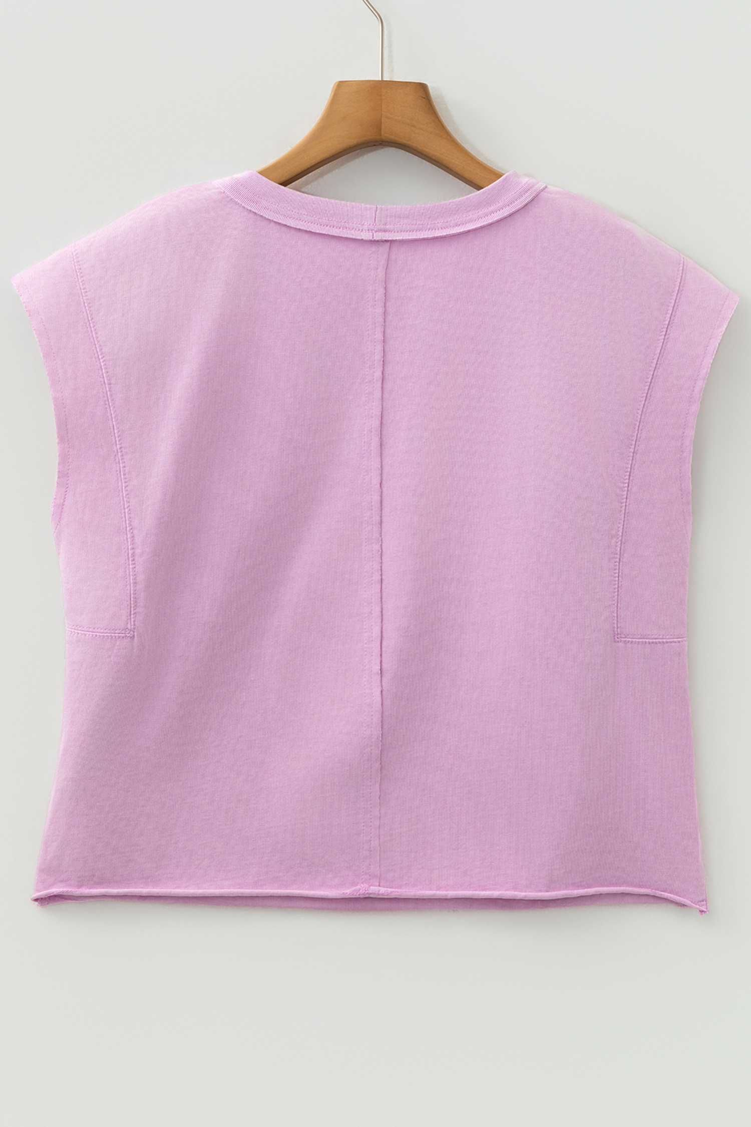 Medium Grey Mineral Wash Boxy Fit Cotton Tank Top