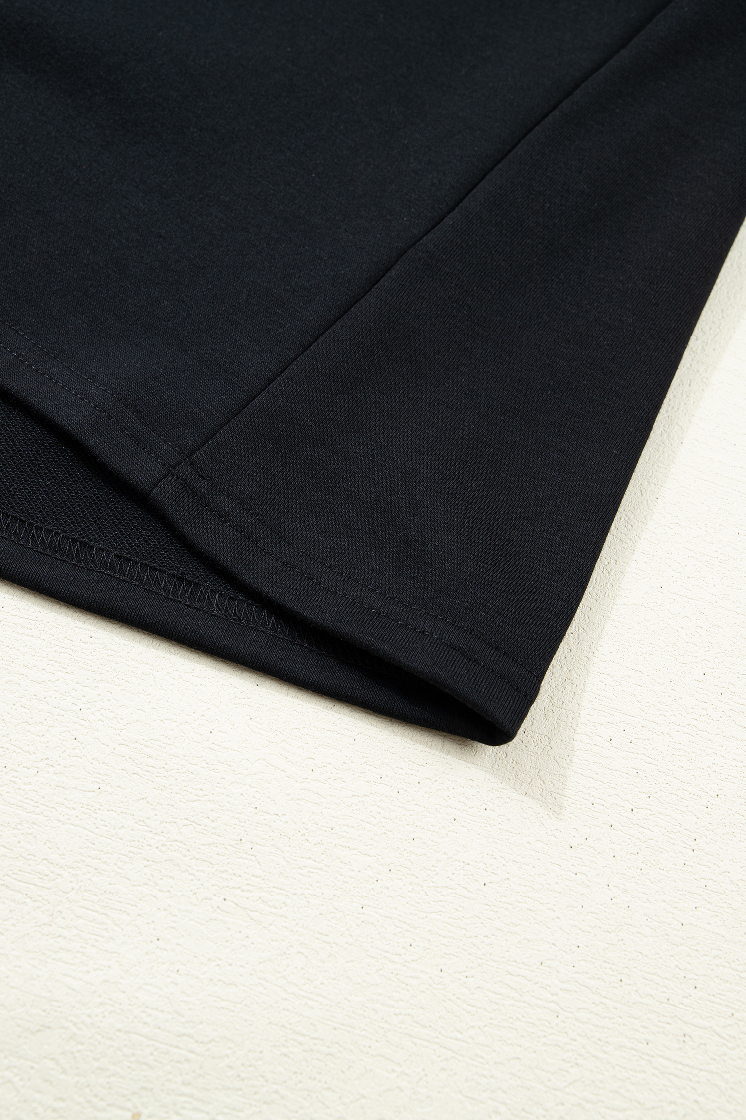 White LUCKY Clover Embroidered Long Sleeve Top