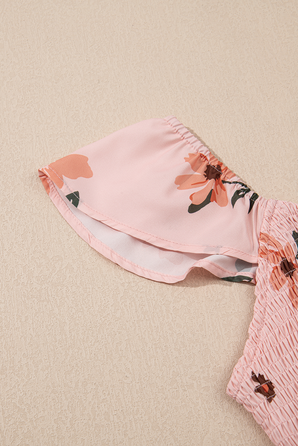 Black V Neck Flutter Sleeve Smocked Bodice High Waist Ruffle Maxi Dress