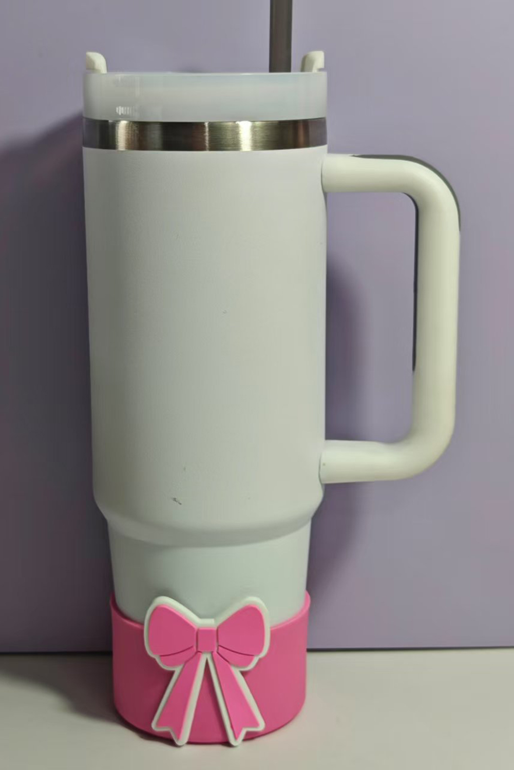 Bonbon 1pc Bow Knot Silicone Cup Sleeve