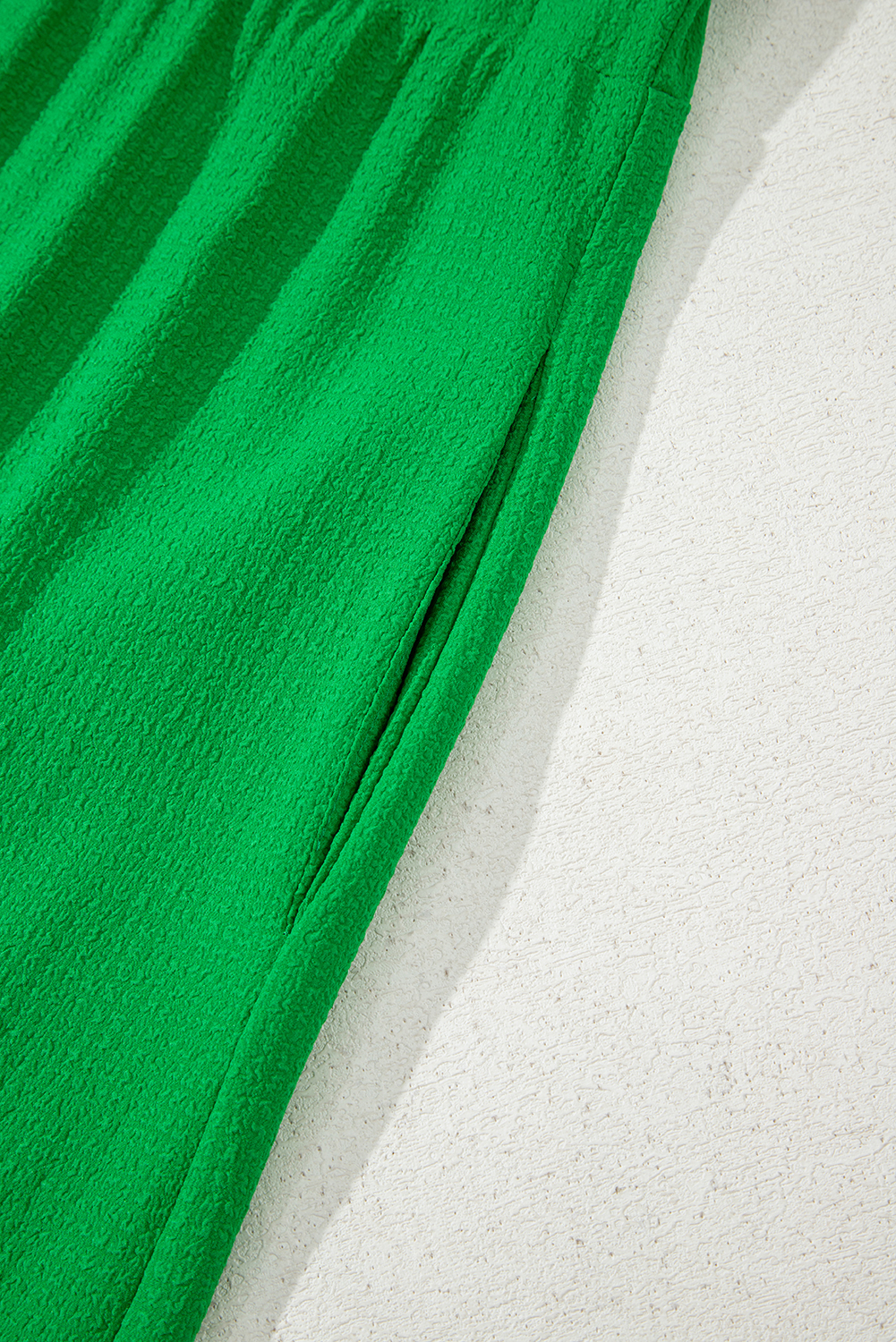 Sky Blue Ruffled Flutter Sleeve Square Neck Textured Tiered Maxi Dress