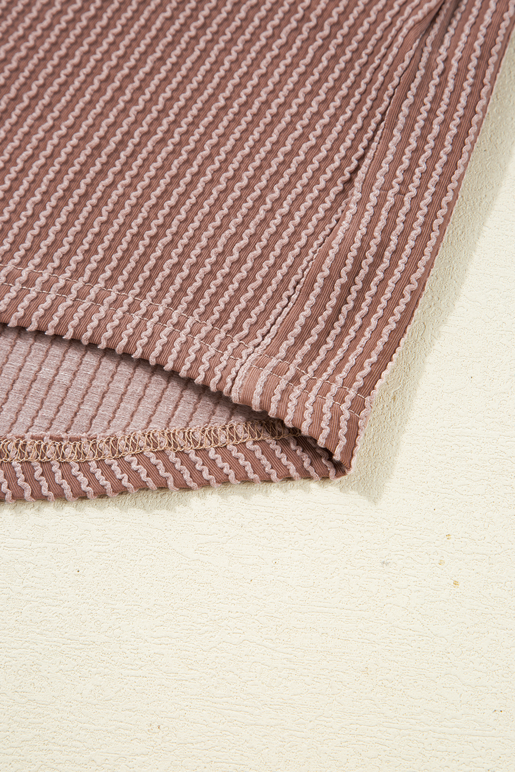 Dark Khaki Leopard Patched Twisted Ribbed Western Casual Shacket