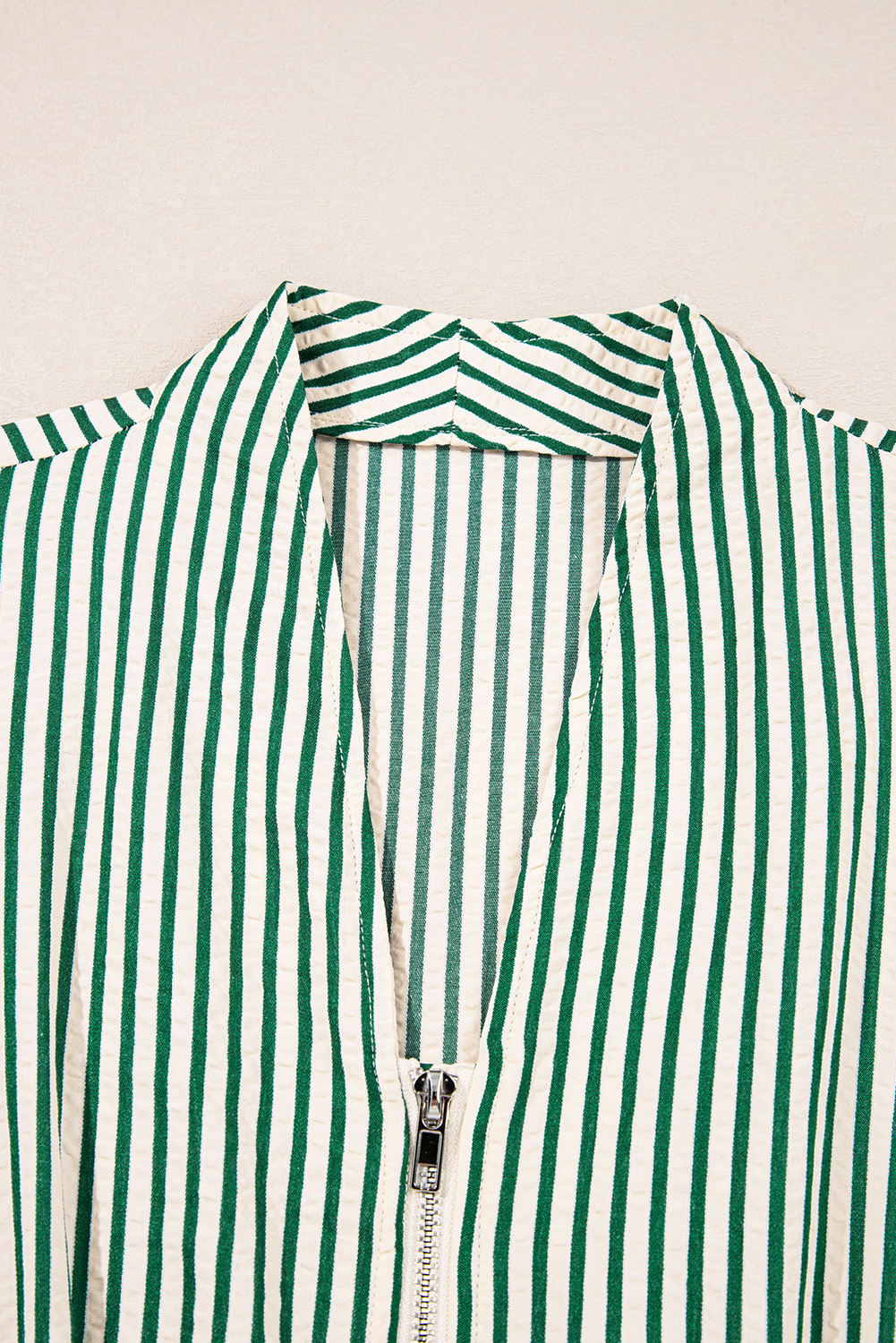 Coffee Plaid Print Full Zipper Cinched Waist Fit Flare Sleeveless Maxi Dress