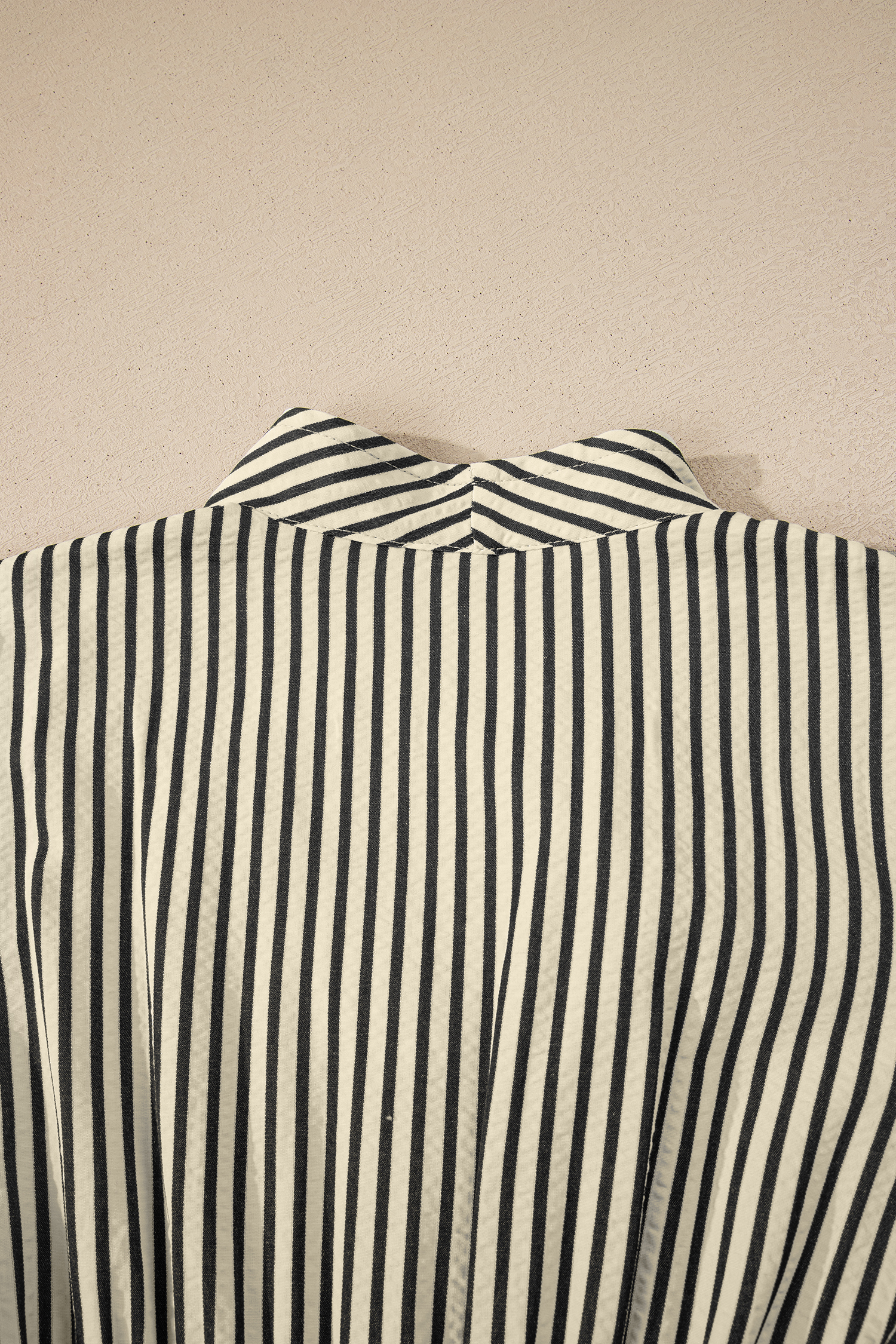 Coffee Plaid Print Full Zipper Cinched Waist Fit Flare Sleeveless Maxi Dress