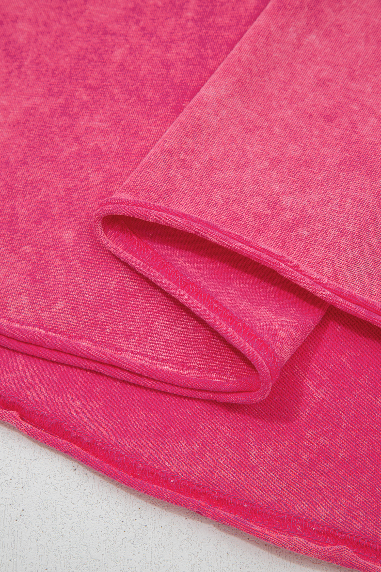 Red Dahlia Mineral Wash V Neck Tank Top