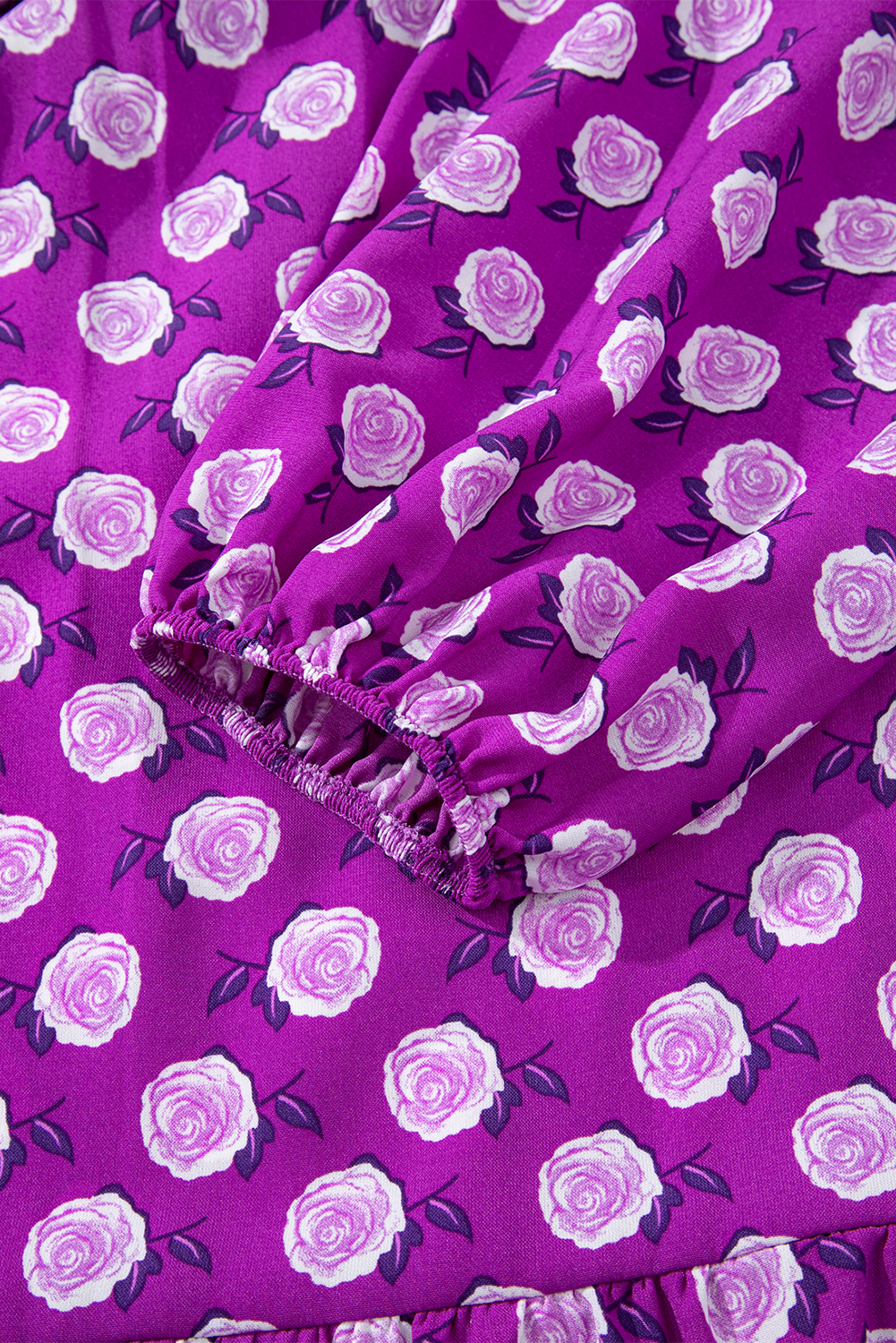 Sky Blue Boho Printed Half Sleeve Maxi Dress