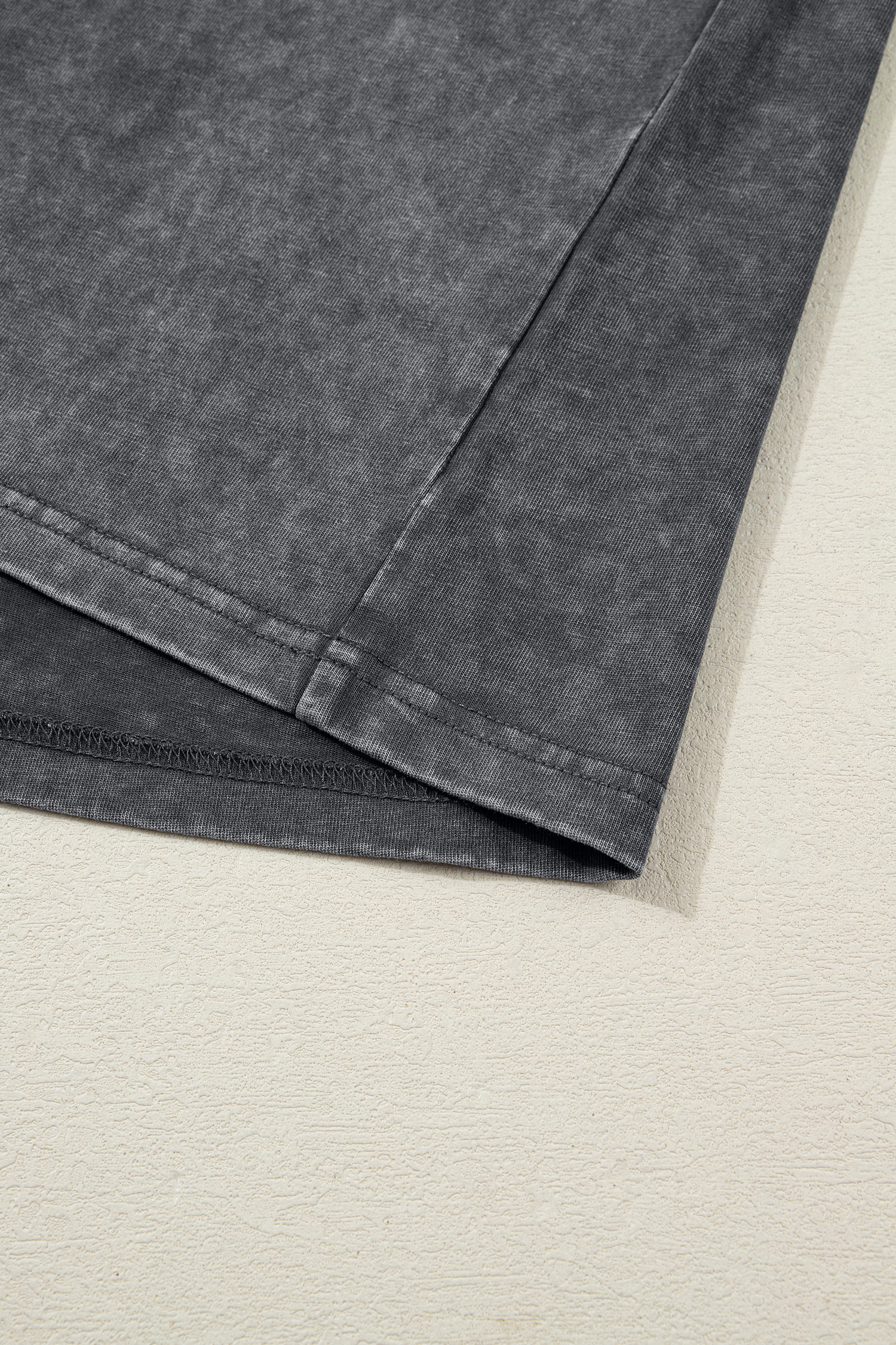 Smoke Gray Cowboy & Beer Western Graphic Mineral Wash Tank Top